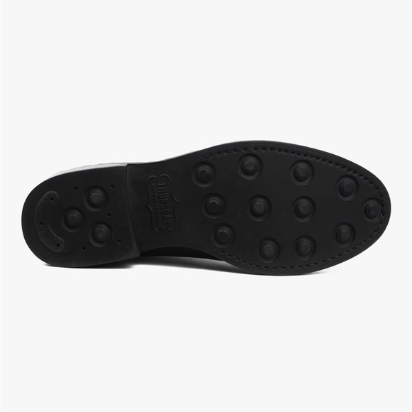 Thursday Duchess Black Leather Ankle Boots - Picture 7 of 12